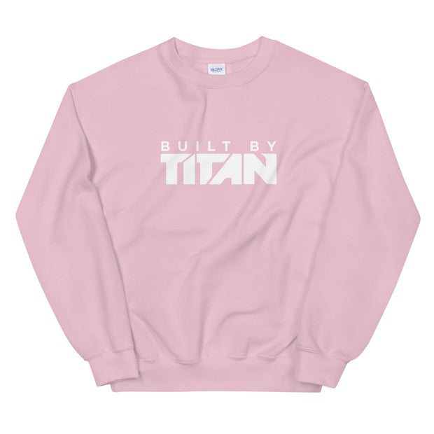 Built By Titan Logo - Cali Light Pink Unisex Sweatshirt